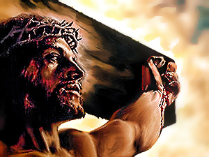 Jesus died in agony for the sins of the world.