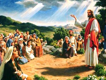 Jesus frequently preached the gospel to the common people out in the Judean countryside.