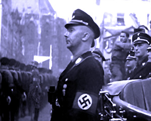 Heinous Nazi SS Leader Heinrich Himmler.